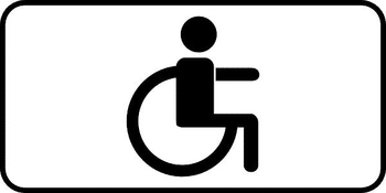 8.17 инвалиды - Дорожные знаки - Знаки дополнительной информации - Магазин охраны труда ИЗО Стиль